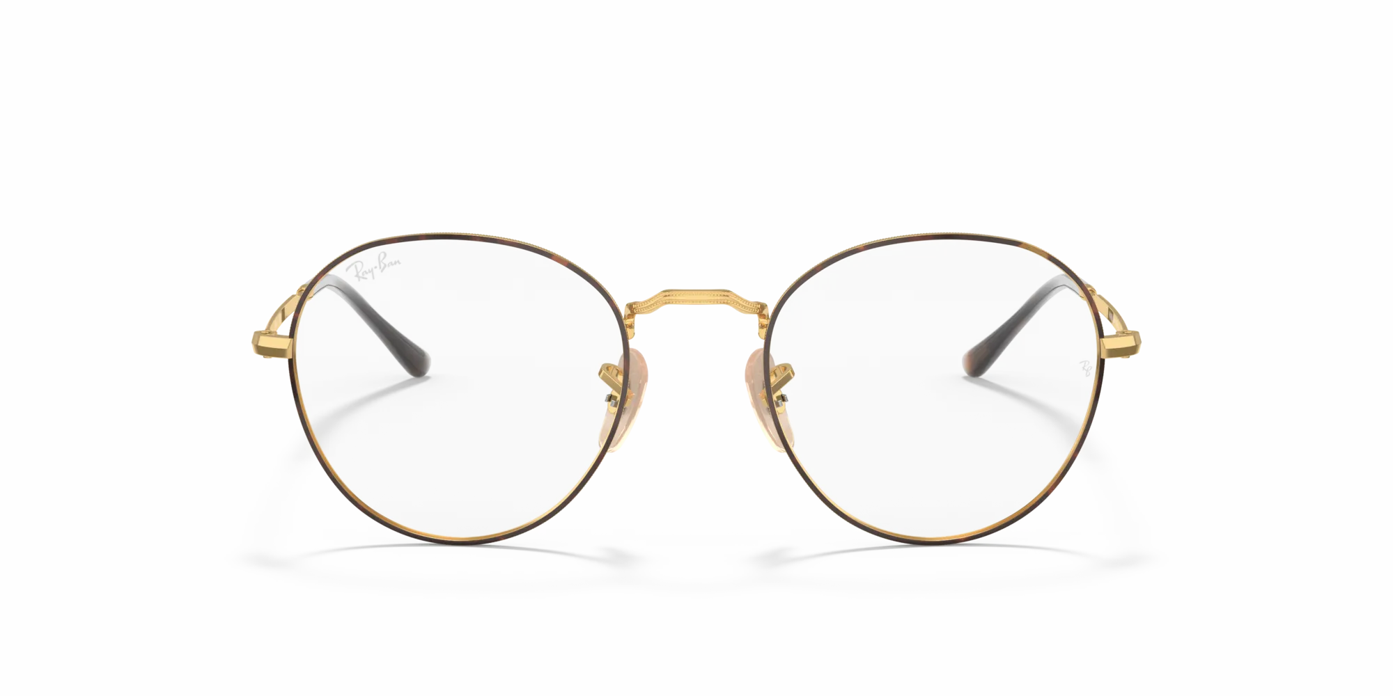 Ray - Ban RX3582V DAVID 2945 Montature da vista Metallo Tartaruga Trasparente Pantos Normale - immagine 3