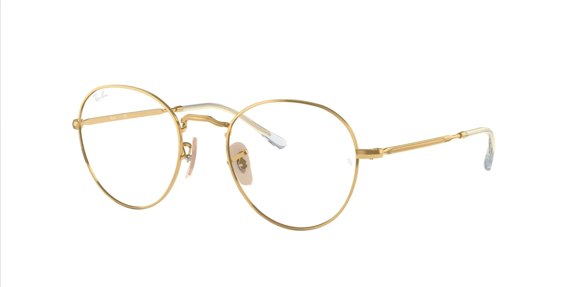 Ray - Ban RX3582V DAVID 2500 Montature da vista Metallo Oro Trasparente Pantos Normale - immagine 1