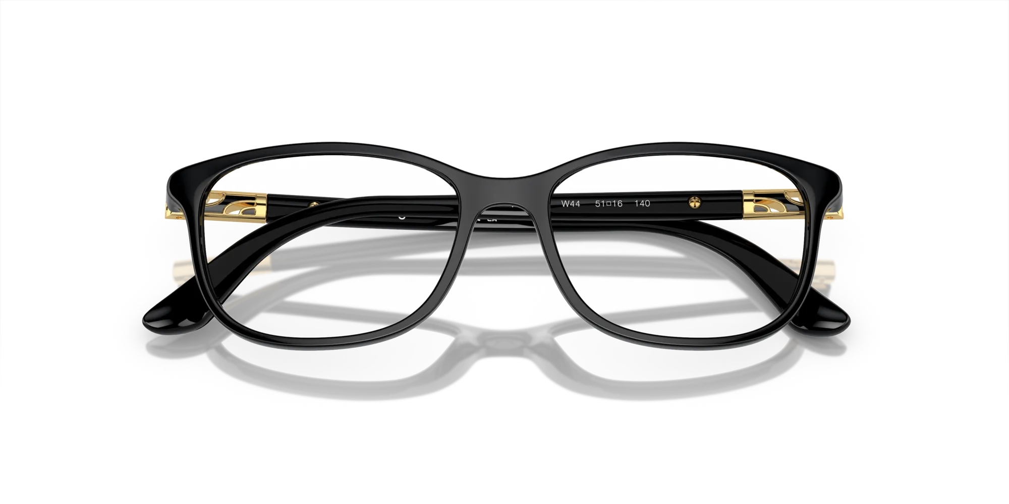 VOGUE EYEWEAR VO5163 W44 Montature da vista Iniettato Nero Pillow Normale - immagine 2