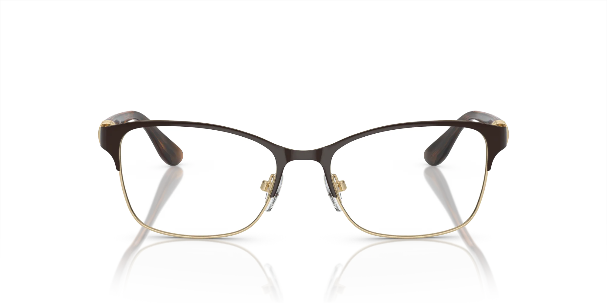 VOGUE EYEWEAR VO4050 997 Montature da vista Metallo Marrone Squadrata Normale - immagine 3