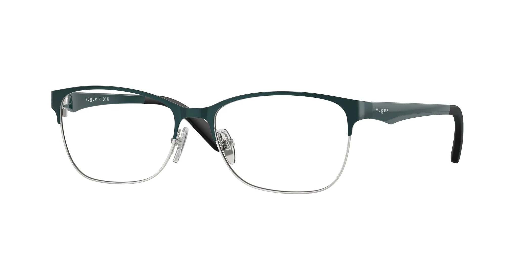VOGUE EYEWEAR VO3940 5068 Montature da vista Metallo Verde Squadrata Normale - immagine 1