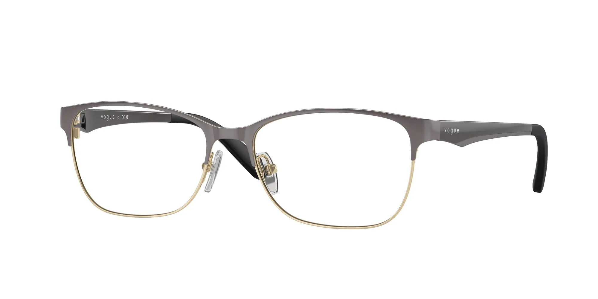 VOGUE EYEWEAR VO3940 5061 Montature da vista Metallo Grigio Squadrata - immagine 1