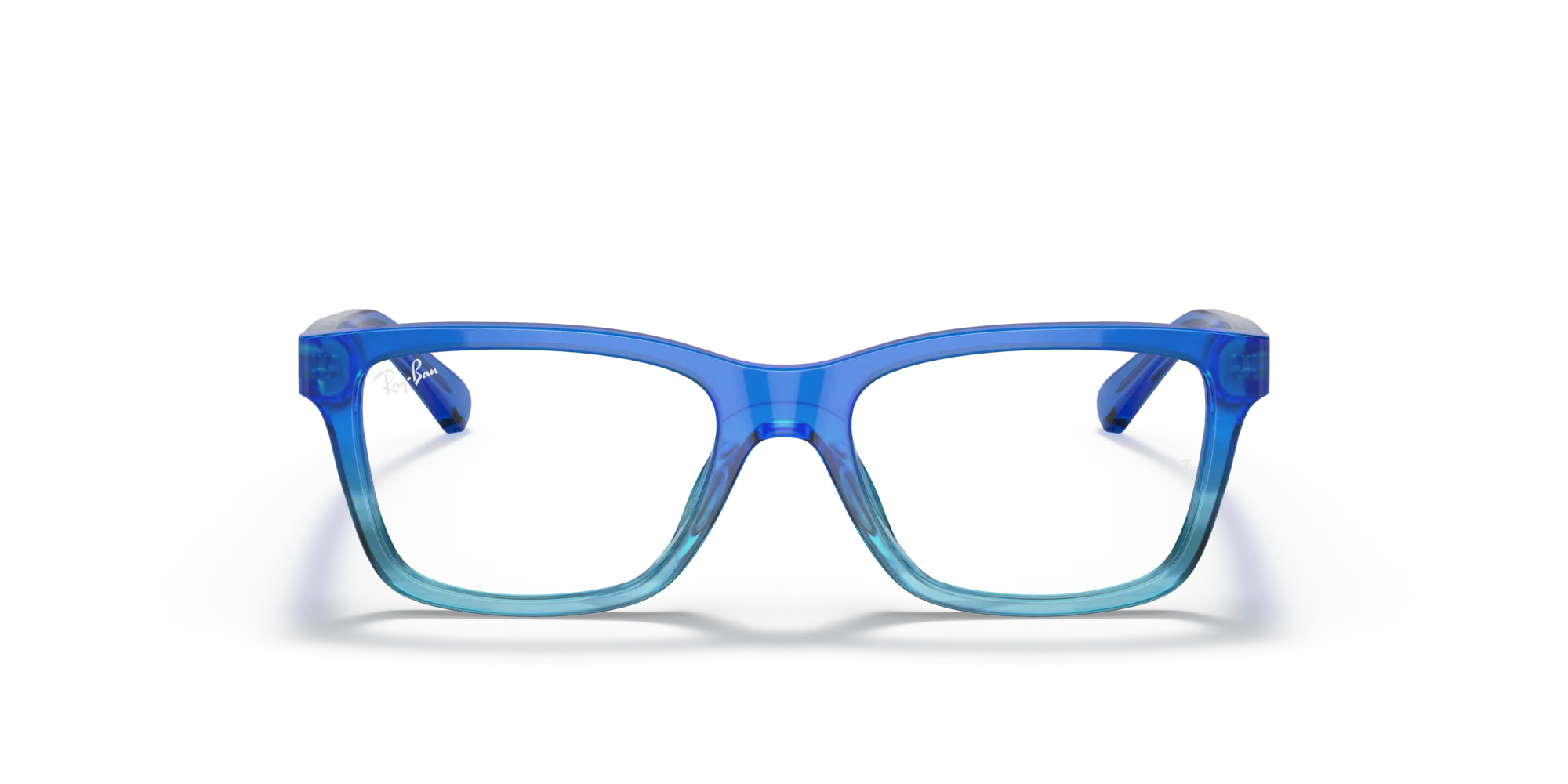 Ray - Ban RY1536 3731 Montature da vista bambino Plastica Blu Squadrata - immagine 3