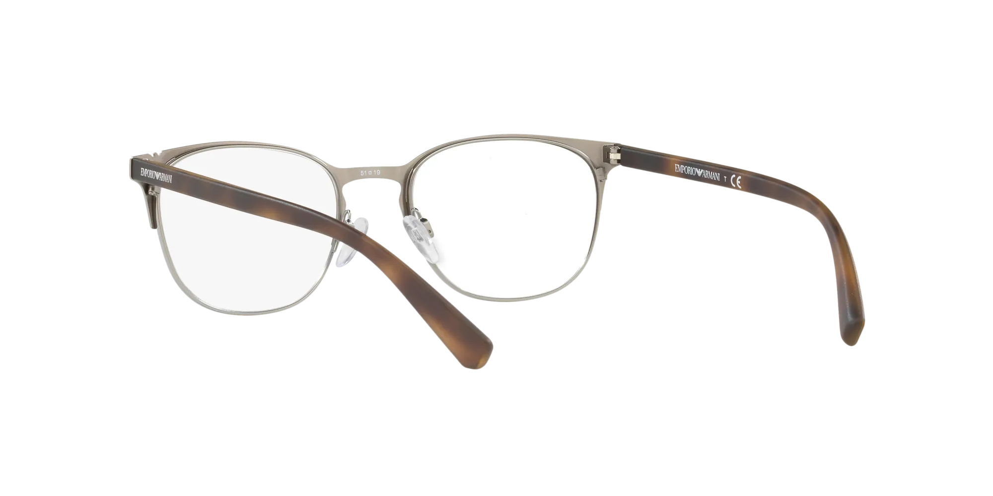 Emporio Armani EA1059 3179 Montature da vista Metallo Marrone Rotonda Normale - immagine 4