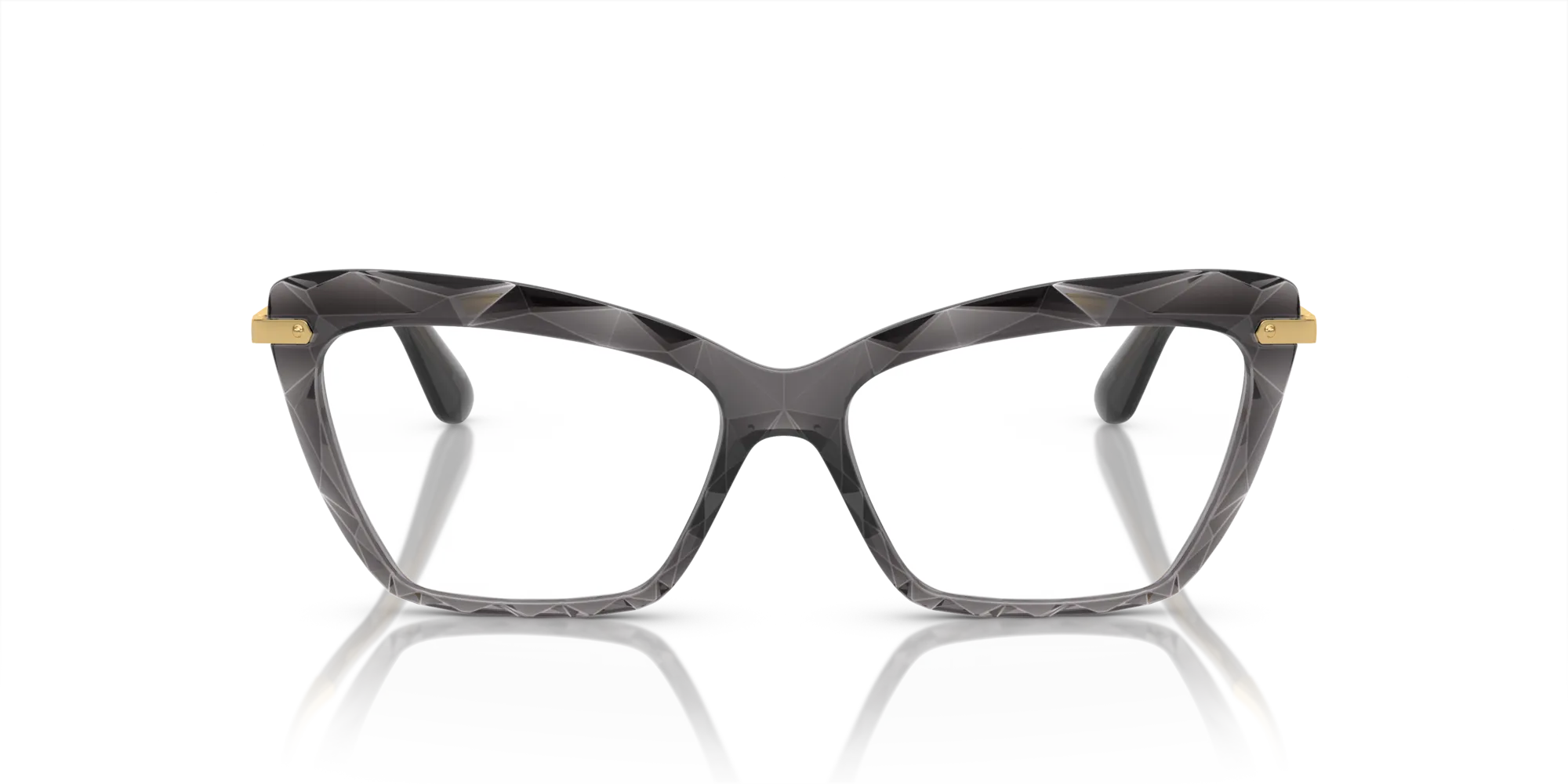 Dolce & Gabbana DG5025 504 Montature da vista Nylon Grigio Cat Eye Normale - immagine 3