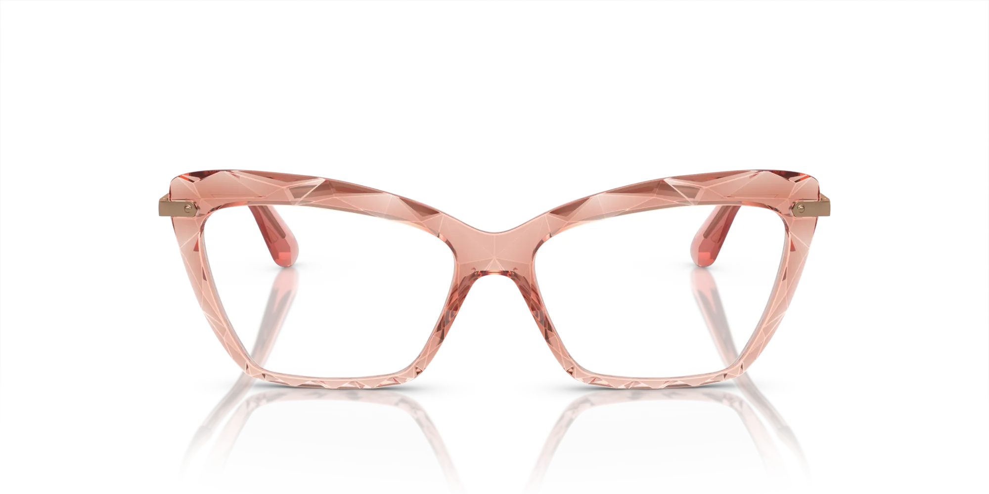 Dolce & Gabbana DG5025 3148 Montature da vista Nylon Rosa Cat Eye Normale - immagine 3