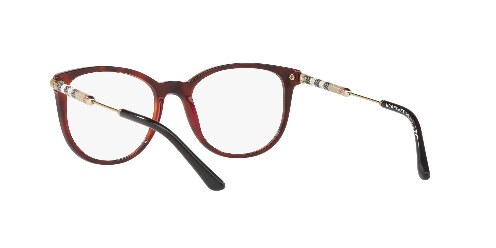 Burberry BE2255Q 3657 Montature da vista Acetato Tartaruga Squadrata Normale - immagine 4