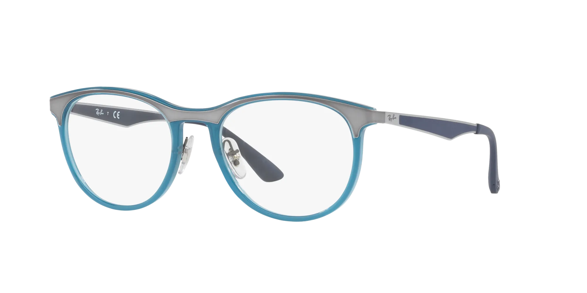 Ray - Ban RX7116 8017 Montature da vista Plastica Blu Squadrata - immagine 1
