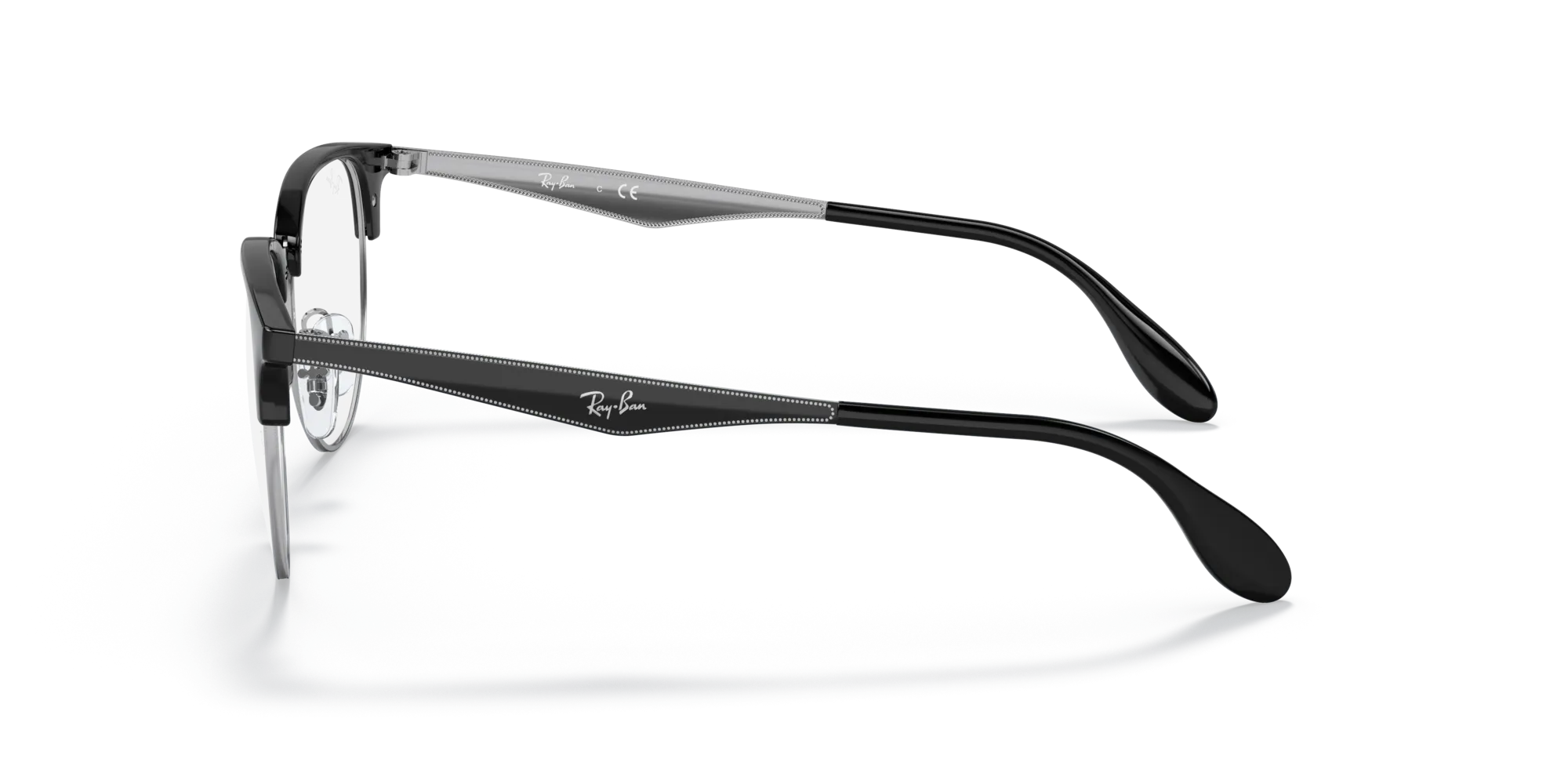 Ray - Ban RX6396 2932 Montature da vista Metallo Argento Pantos - immagine 4