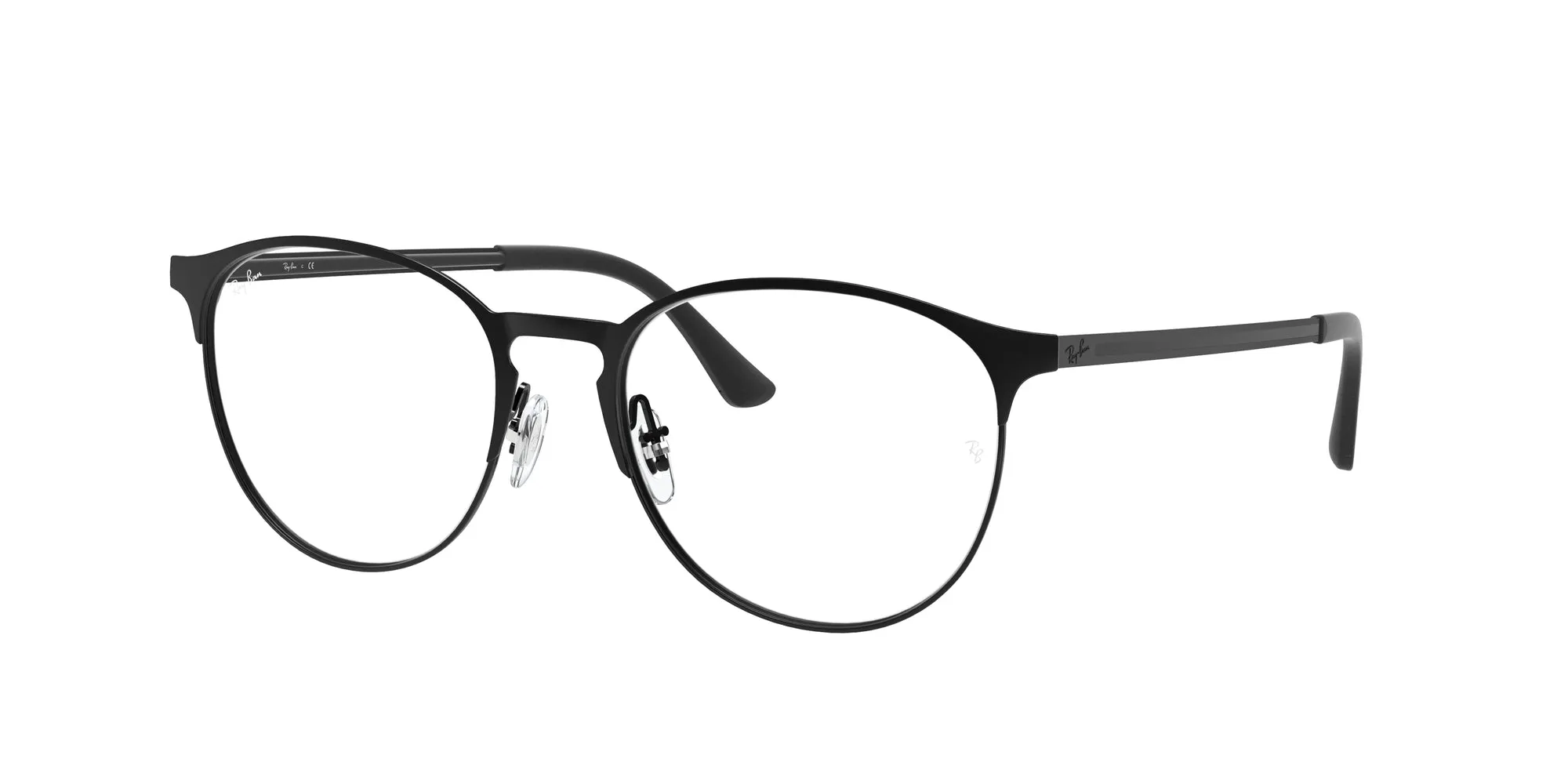 Ray - Ban RX6375 2944 Montature da vista Metallo Nero Trasparente Pantos Normale - immagine 1