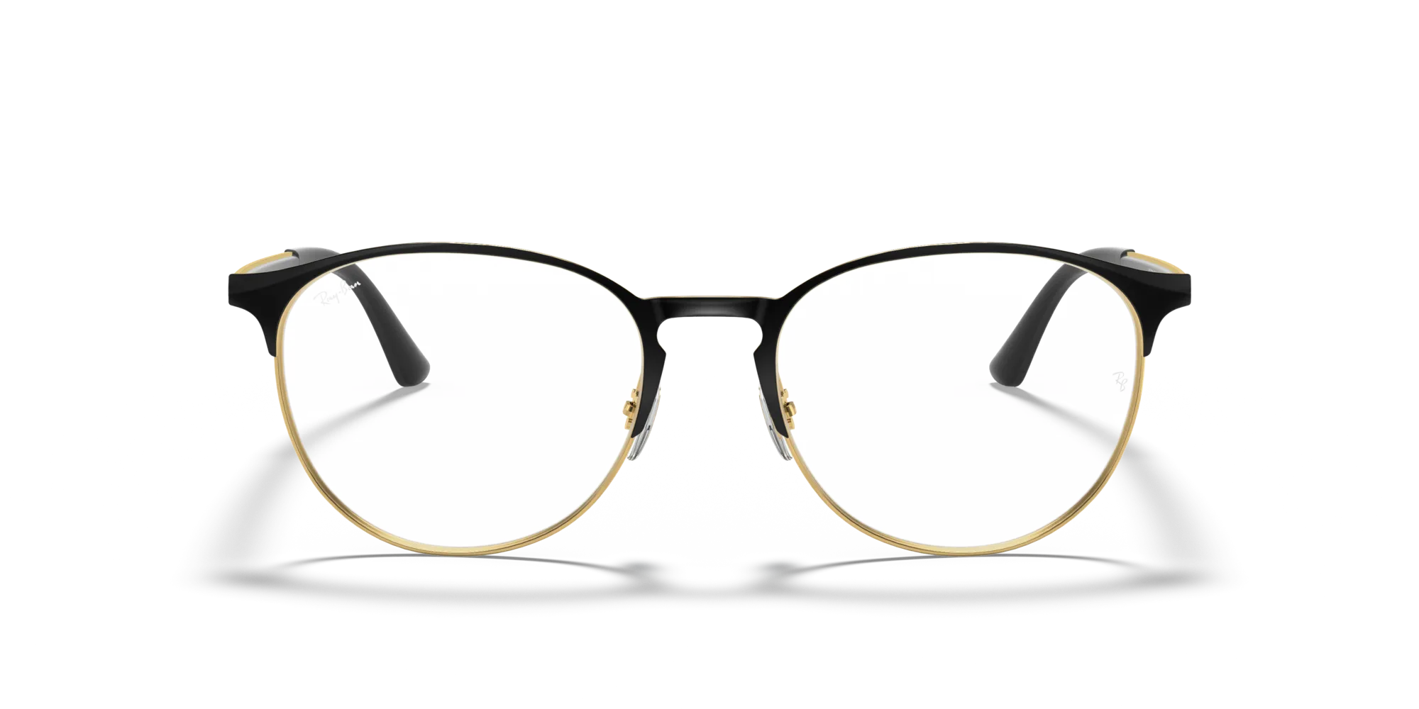 Ray - Ban RX6375 2890 Montature da vista Metallo Nero Trasparente Pantos Normale - immagine 3
