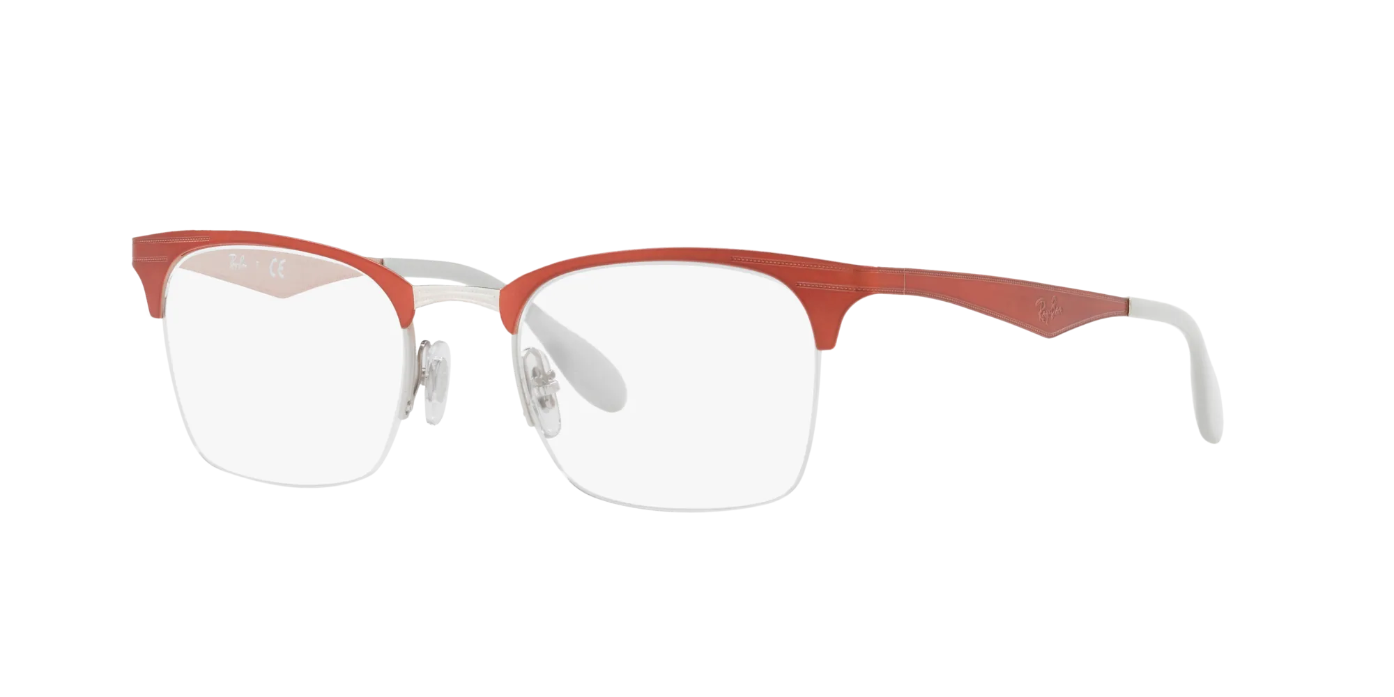 Ray - Ban RX6360 2921 Montature da vista Metallo Rosso Squadrata - immagine 1