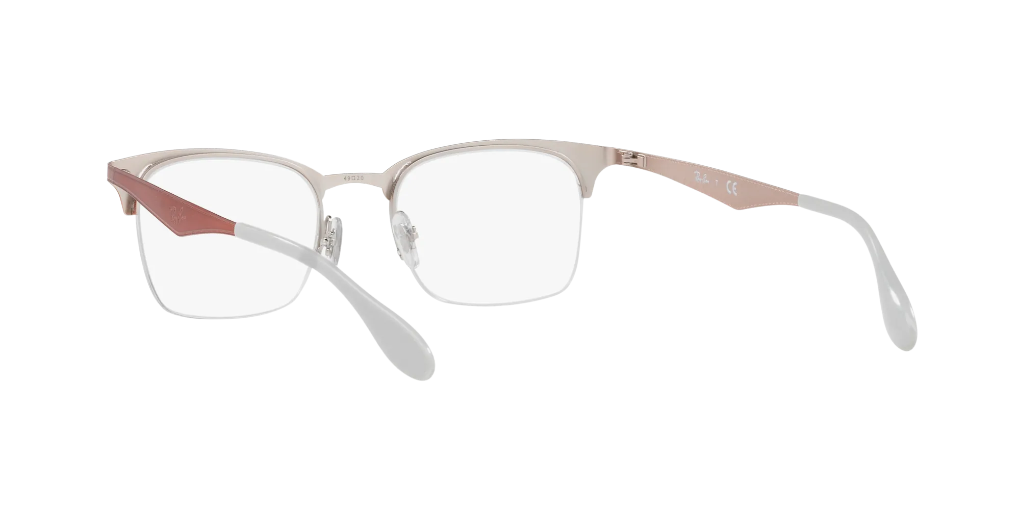 Ray - Ban RX6360 2921 Montature da vista Metallo Rosso Squadrata - immagine 4