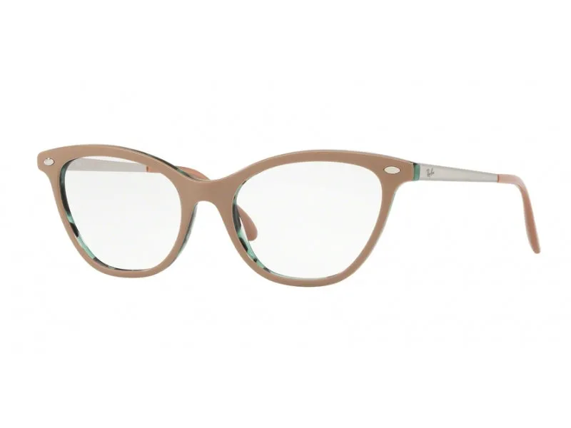 Ray - Ban RX5360 5717 Montature da vista Plastica Marrone Cat Eye - immagine 1