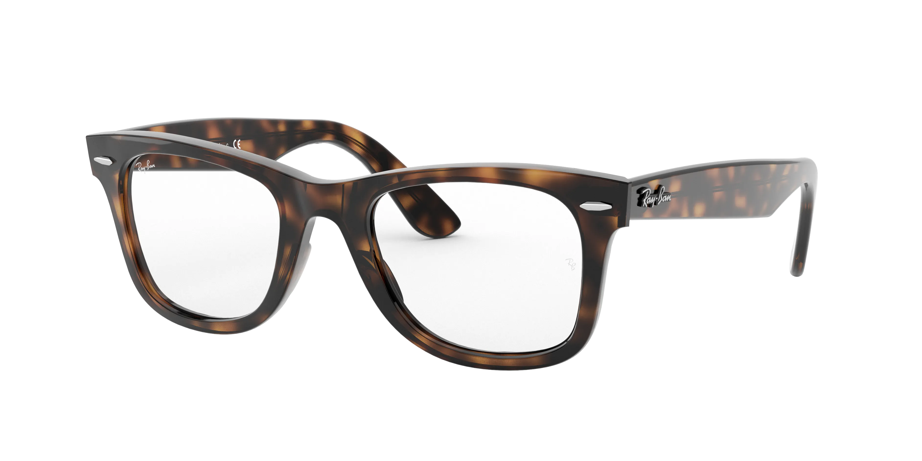 Ray - Ban RX4340V WAYFARER EASE 2012 Montature da vista Acetato Tartaruga Trasparente Squadrata Normale - immagine 1