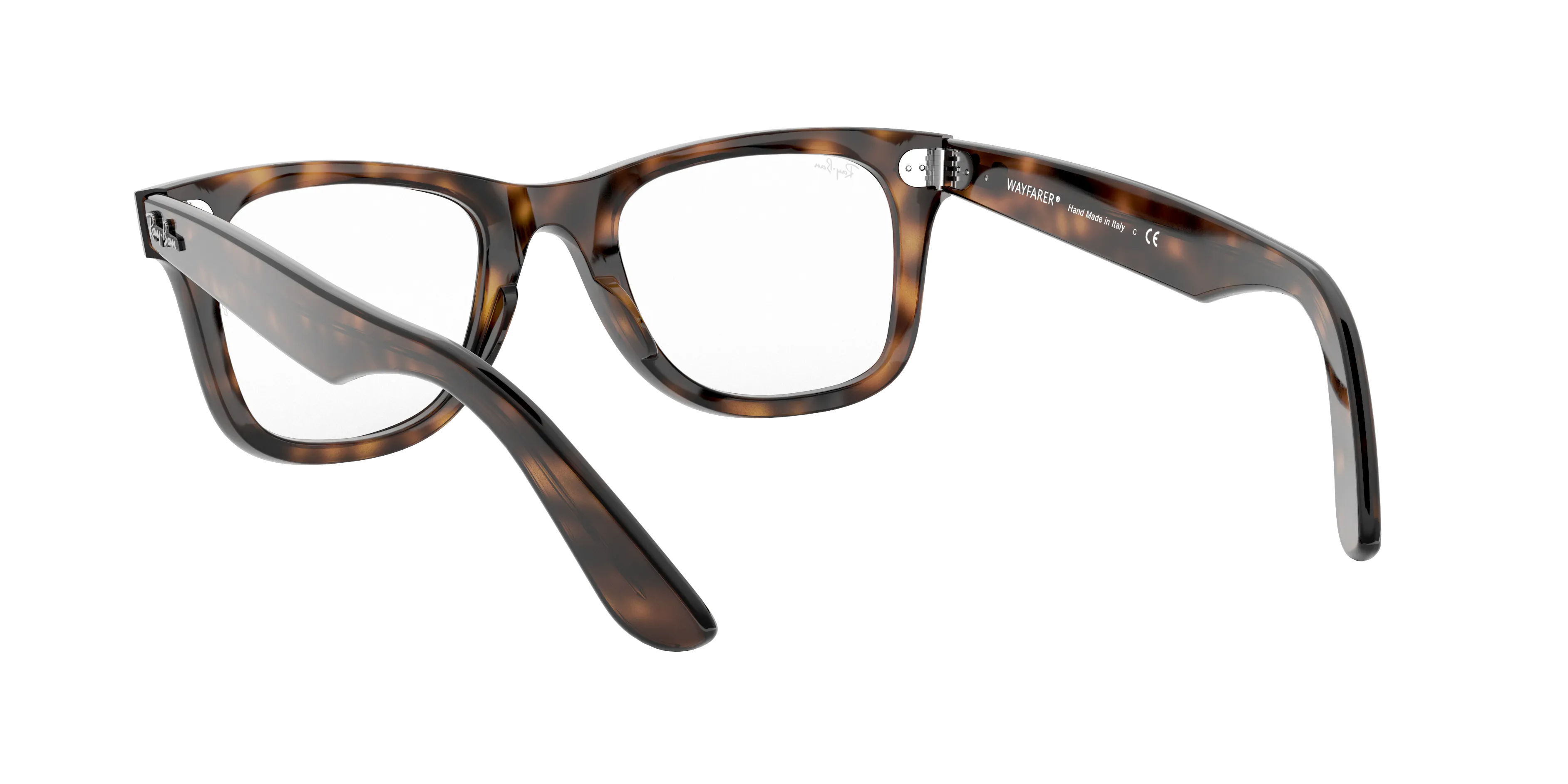Ray - Ban RX4340V WAYFARER EASE 2012 Montature da vista Acetato Tartaruga Trasparente Squadrata Normale - immagine 4