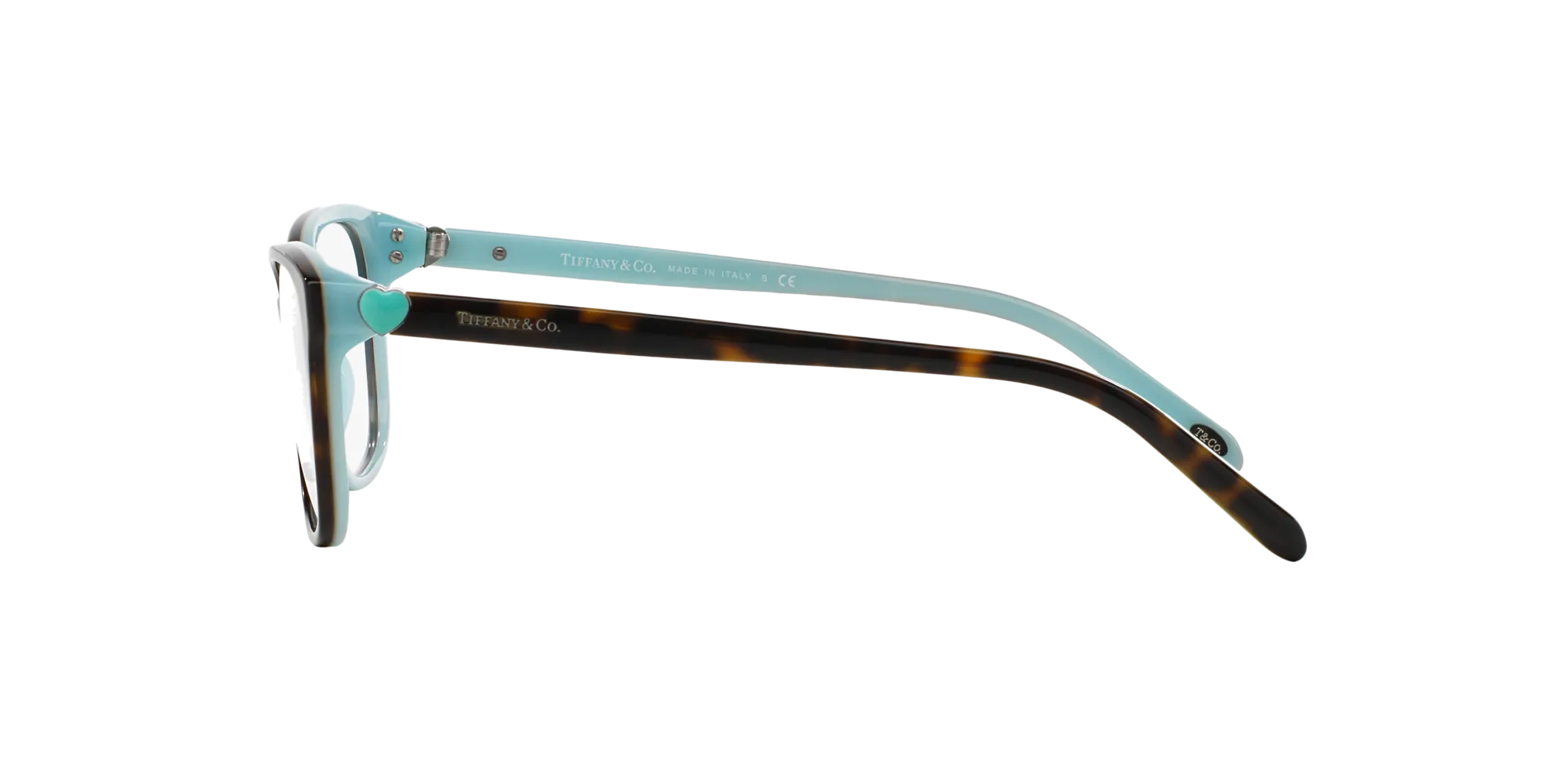 Tiffany TF2097 8134 Montature da vista Acetato Tartaruga Squadrata Normale - immagine 3