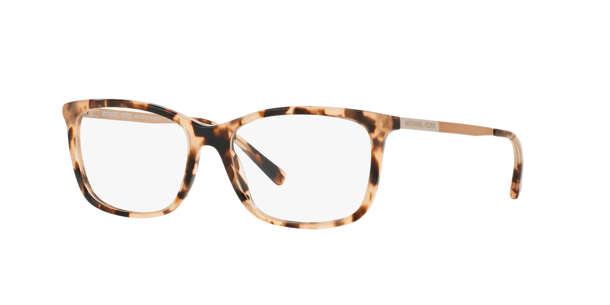Michael Kors MK4030 VIVIANNA II 3162 Montature da vista Acetato Tartaruga Trasparente Squadrata Normale - immagine 1