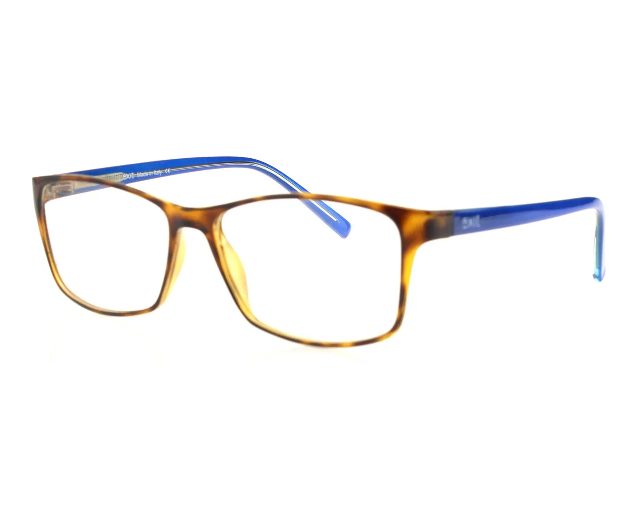 EXIT Unisex EX314 A628 Montature da vista Plastica Havana Squadrata - immagine 1