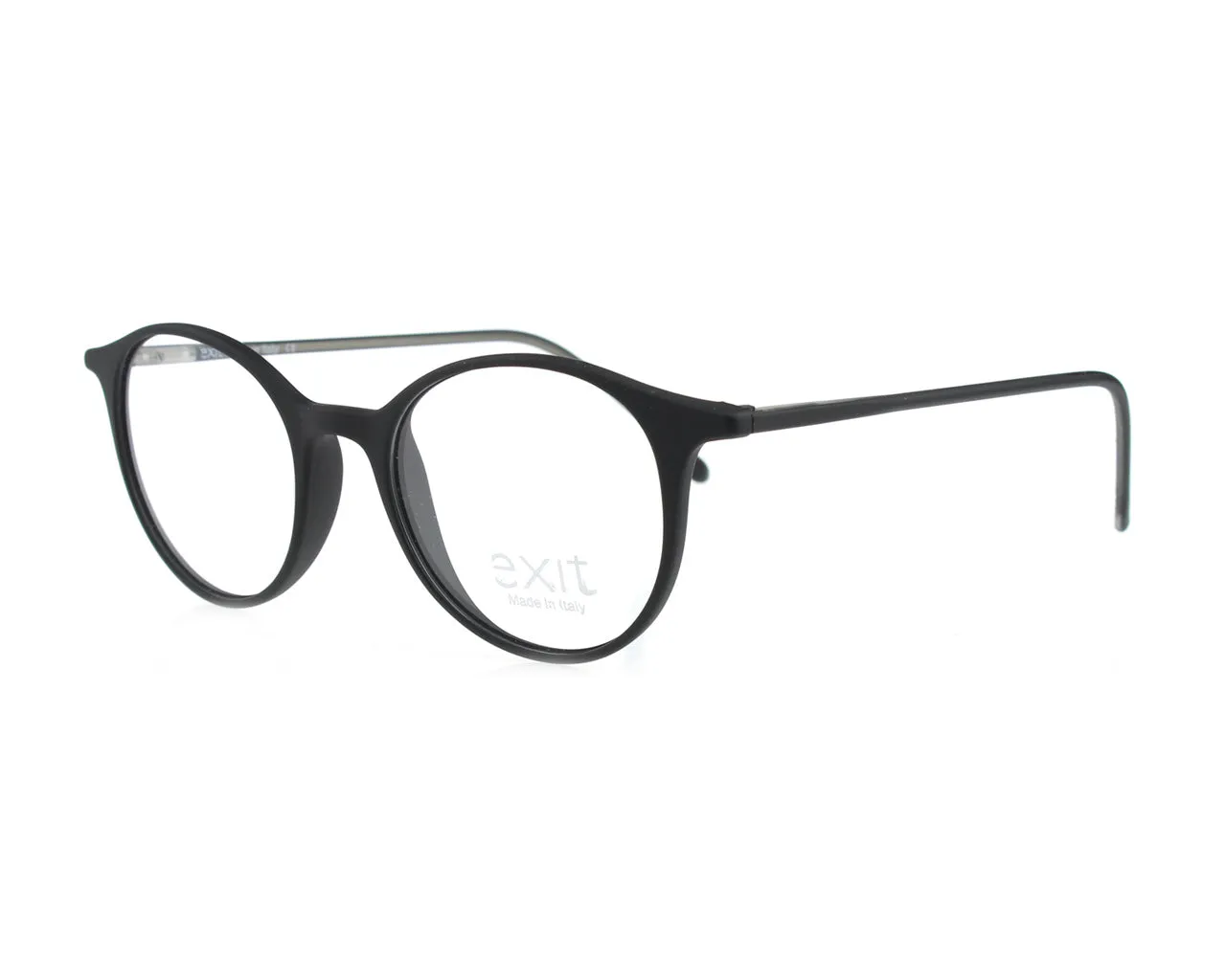 EXIT Unisex EX312 1237 Montature da vista Plastica Nero Rotonda - immagine 1
