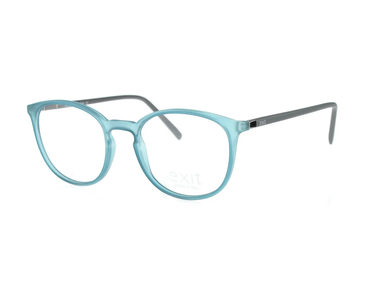 EXIT Unisex EX311 A489 Montature da vista Plastica Azzurro Rotonda - immagine 1