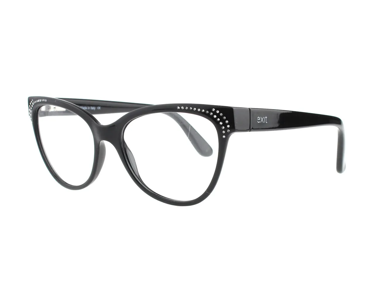 EXIT Donna EX307 1250 Montature da vista Plastica Nero Cat Eye - immagine 1