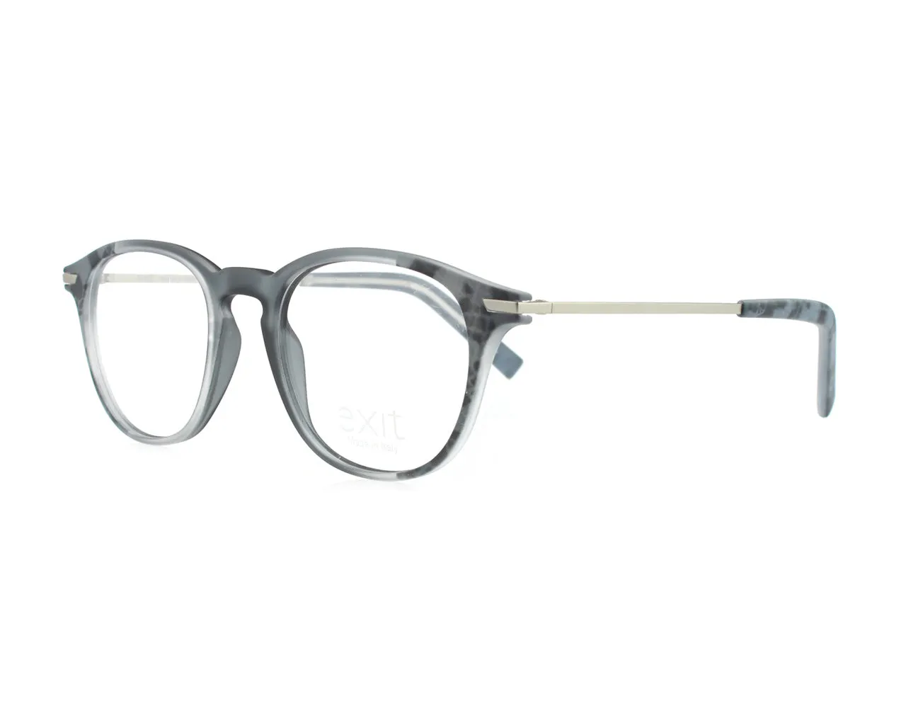 EXIT Unisex EX305 A326 Montature da vista Plastica Grigio Rotonda - immagine 1