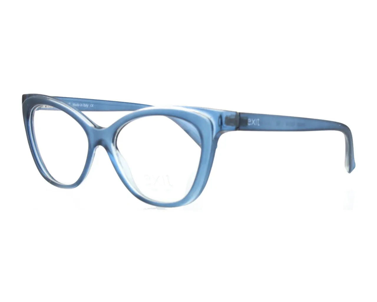 EXIT Donna EX302V A589 Montature da vista Plastica Havana Cat Eye - immagine 3