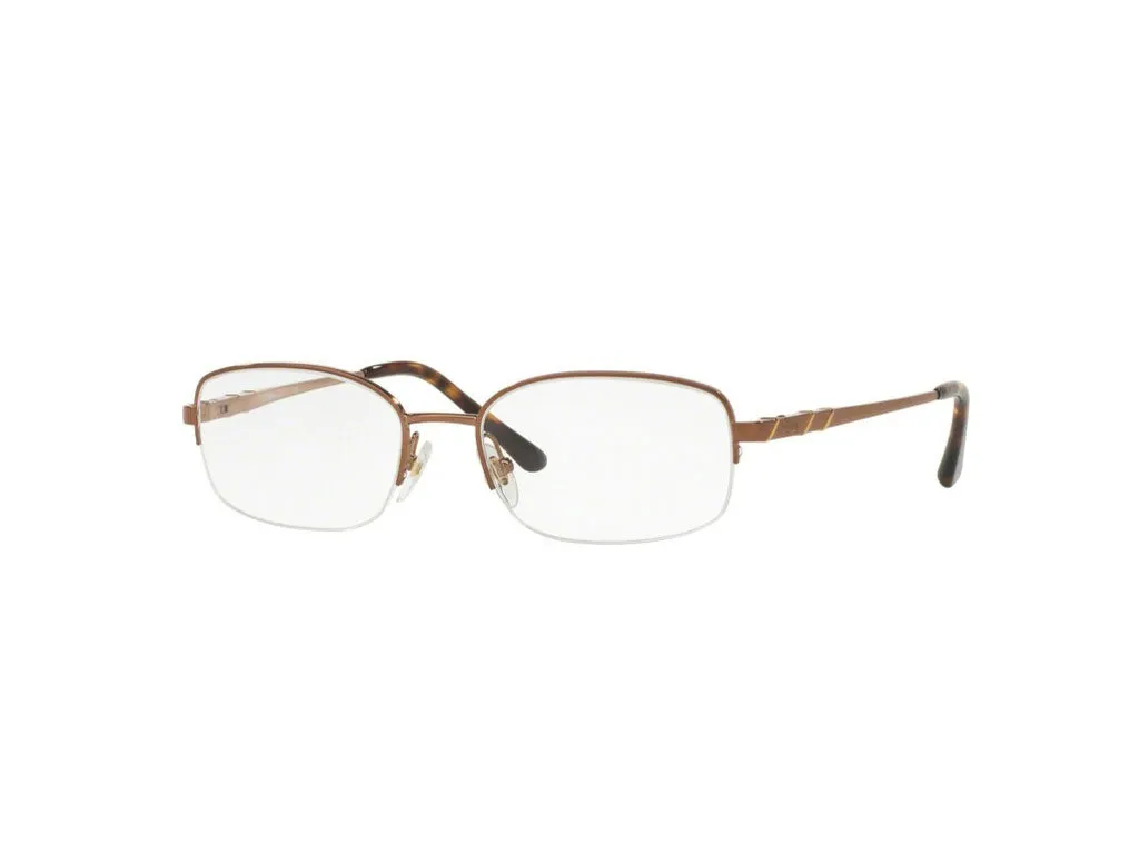 Sferoflex Donna SF2579 472 Montature da vista Metallo Marrone Rotonda - immagine 1
