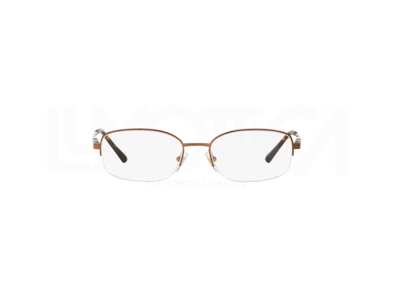 Sferoflex Donna SF2579 472 Montature da vista Metallo Marrone Rotonda - immagine 3