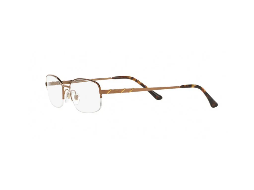 Sferoflex Donna SF2579 472 Montature da vista Metallo Marrone Rotonda - immagine 4