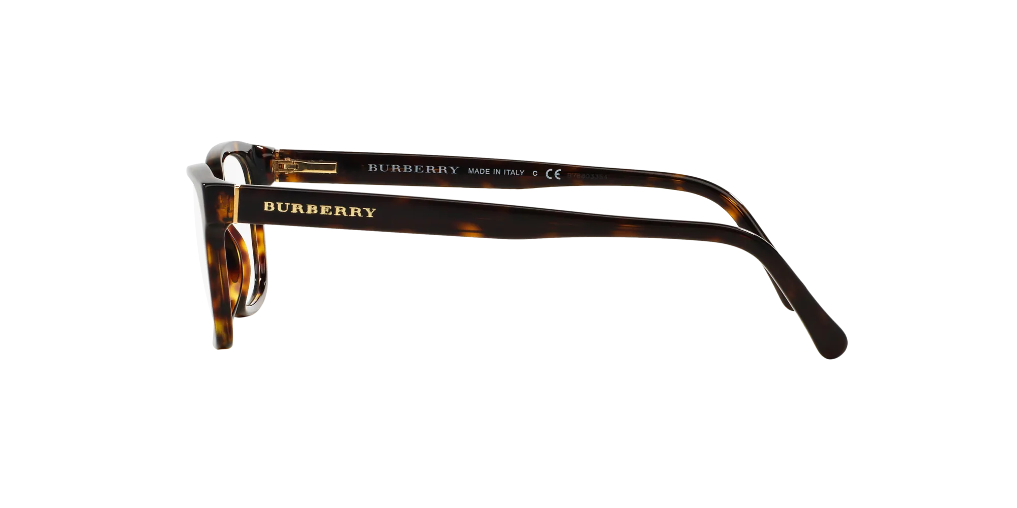 Burberry BE2201 3002 Montature da vista Acetato Marrone Squadrata Normale - immagine 3