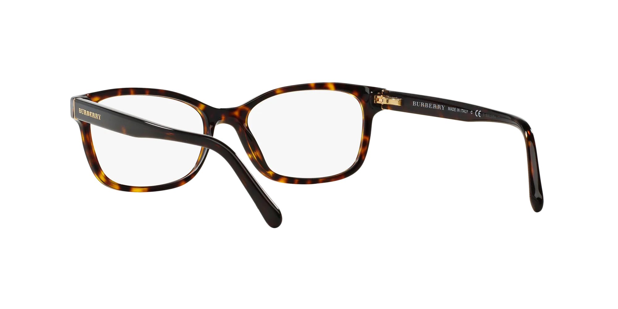 Burberry BE2201 3002 Montature da vista Acetato Marrone Squadrata Normale - immagine 4