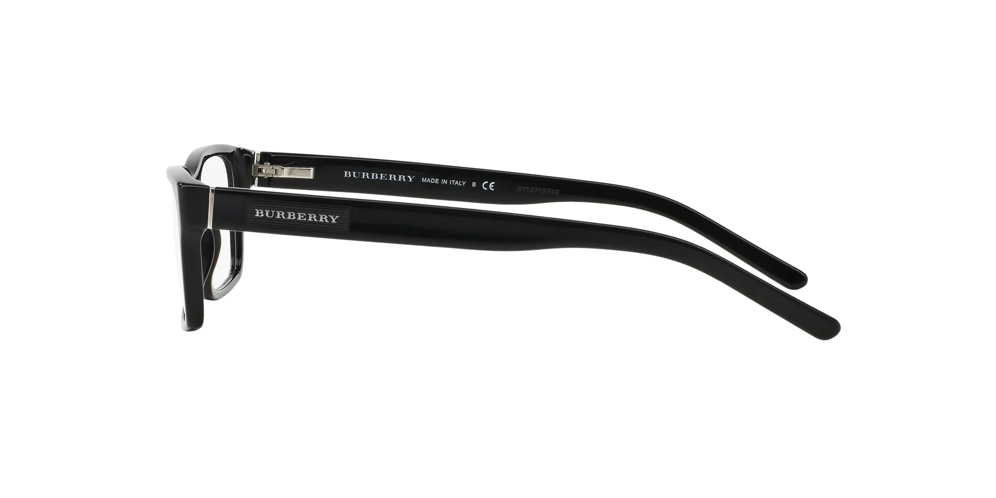 Burberry BE2108 3001 Montature da vista Acetato Nero Squadrata Normale - immagine 3