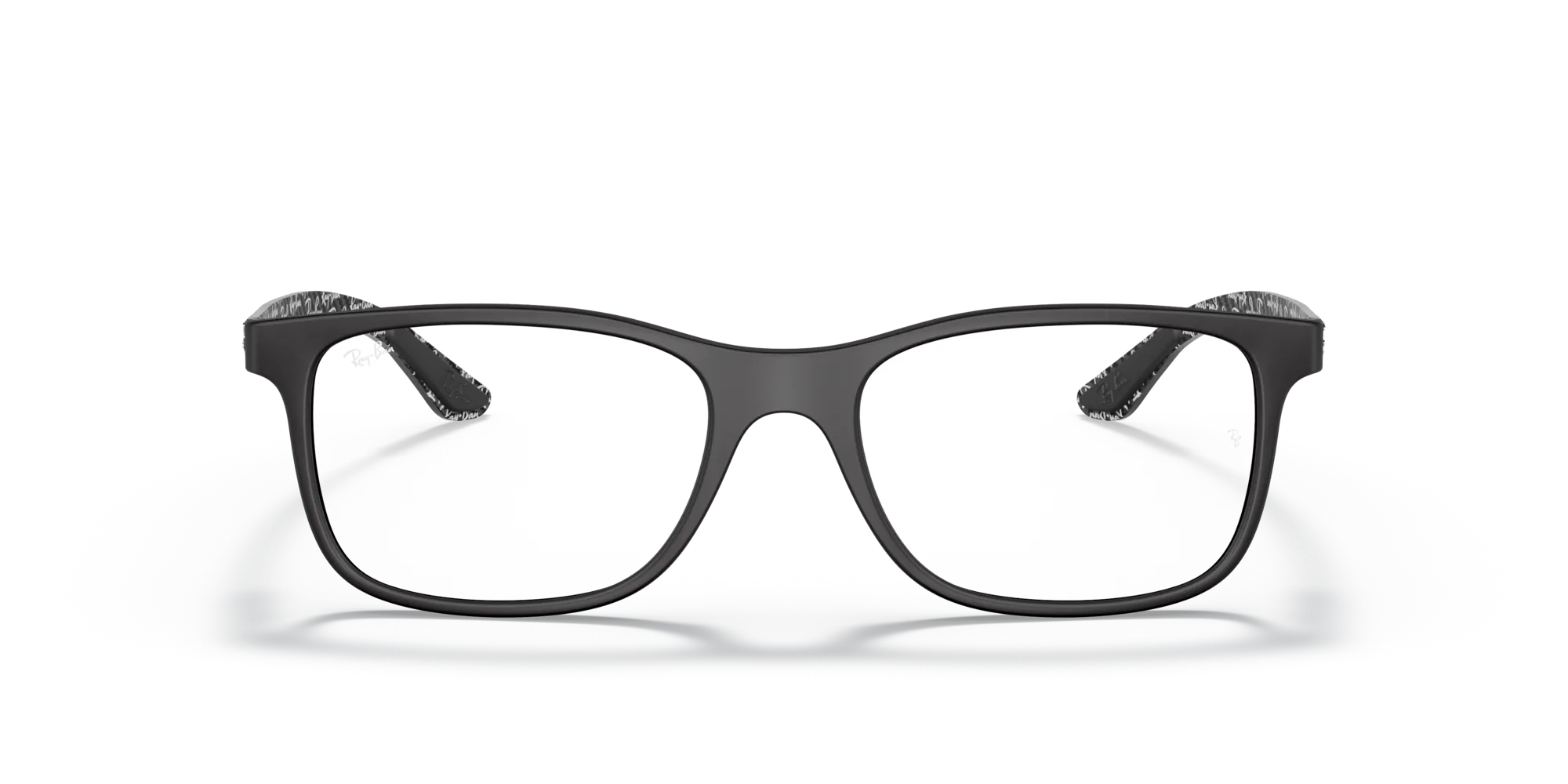 Ray - Ban RX8903 5263 Montature da vista Iniettato Nero Trasparente Squadrata Normale - immagine 3