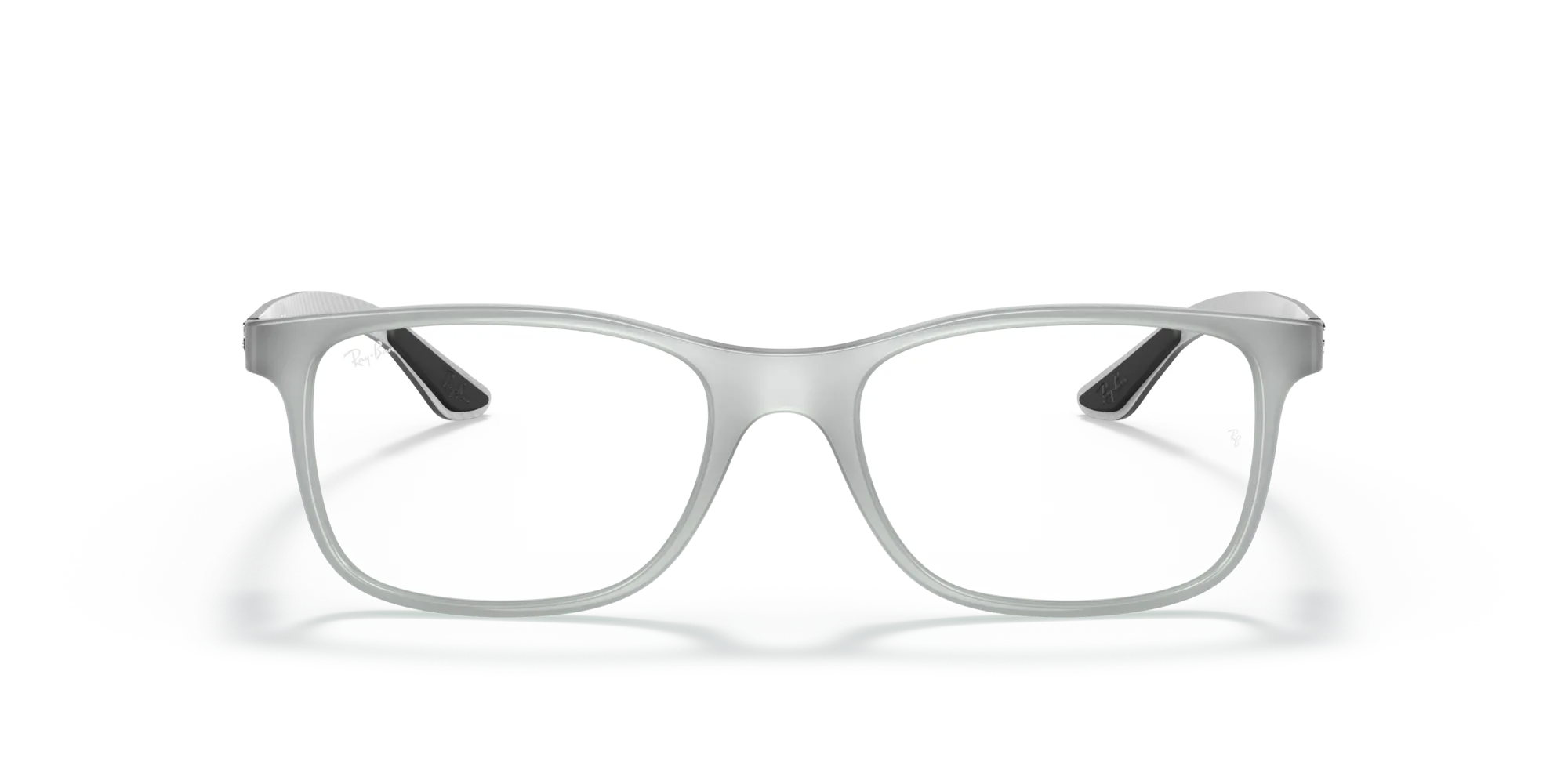 Ray - Ban RX8903 5244 Montature da vista Iniettato Grigio Trasparente Squadrata Normale - immagine 3