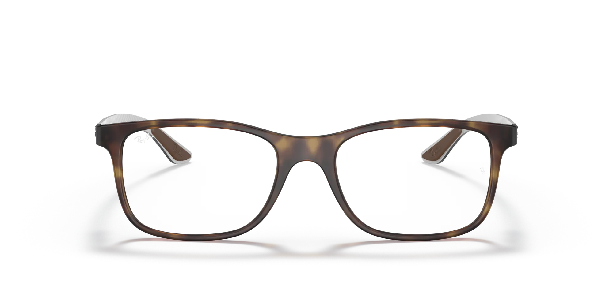 Ray - Ban RX8903 5200 Montature da vista Iniettato Tartaruga Trasparente Squadrata Normale - immagine 3