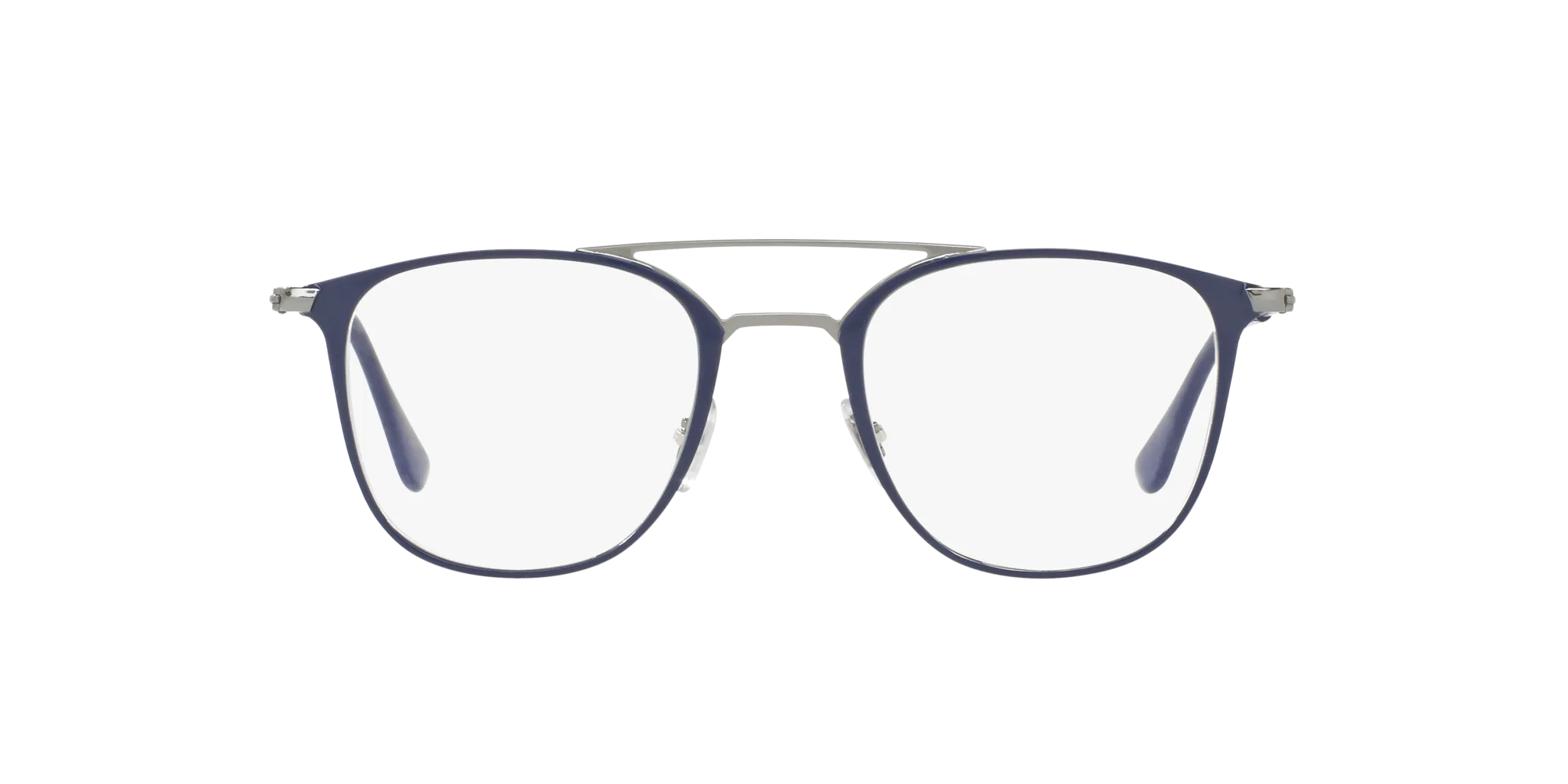 Ray - Ban RX6377 2906 Montature da vista Metallo Blu Squadrata - immagine 2