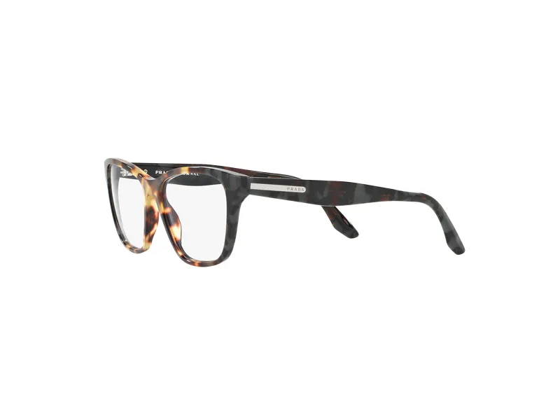 Prada PR 04TV U6M1O1 Montature da vista outlet Plastica Havana Squadrata - immagine 3