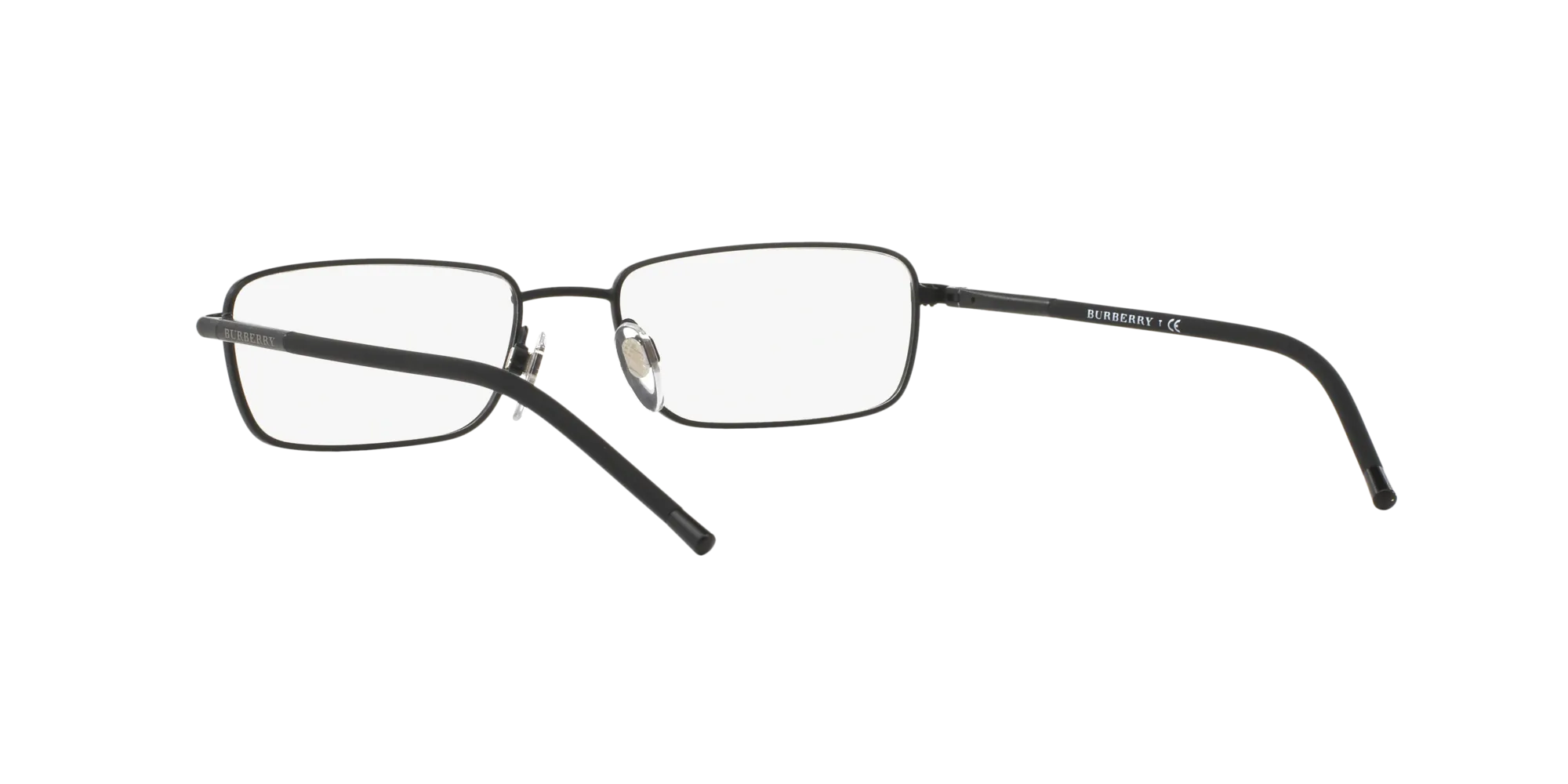 Burberry BE1268 1007 Montature da vista Acciaio Nero Squadrata Normale - immagine 4