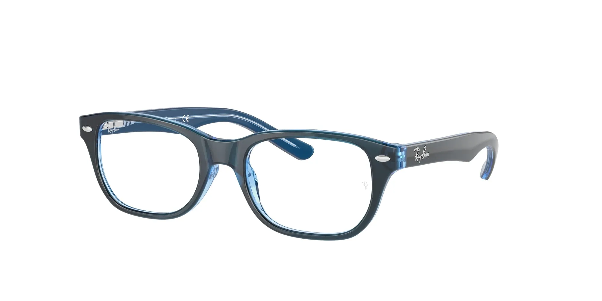 Ray - Ban RY1555 3667 Montature da vista Acetato Blu Squadrata - immagine 1