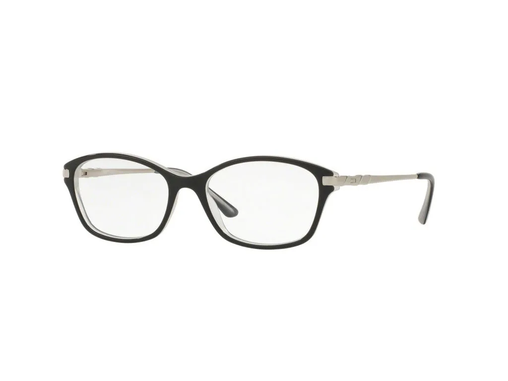 Sferoflex Donna SF1556 C555 Montature da vista Plastica Nero Cat Eye - immagine 1
