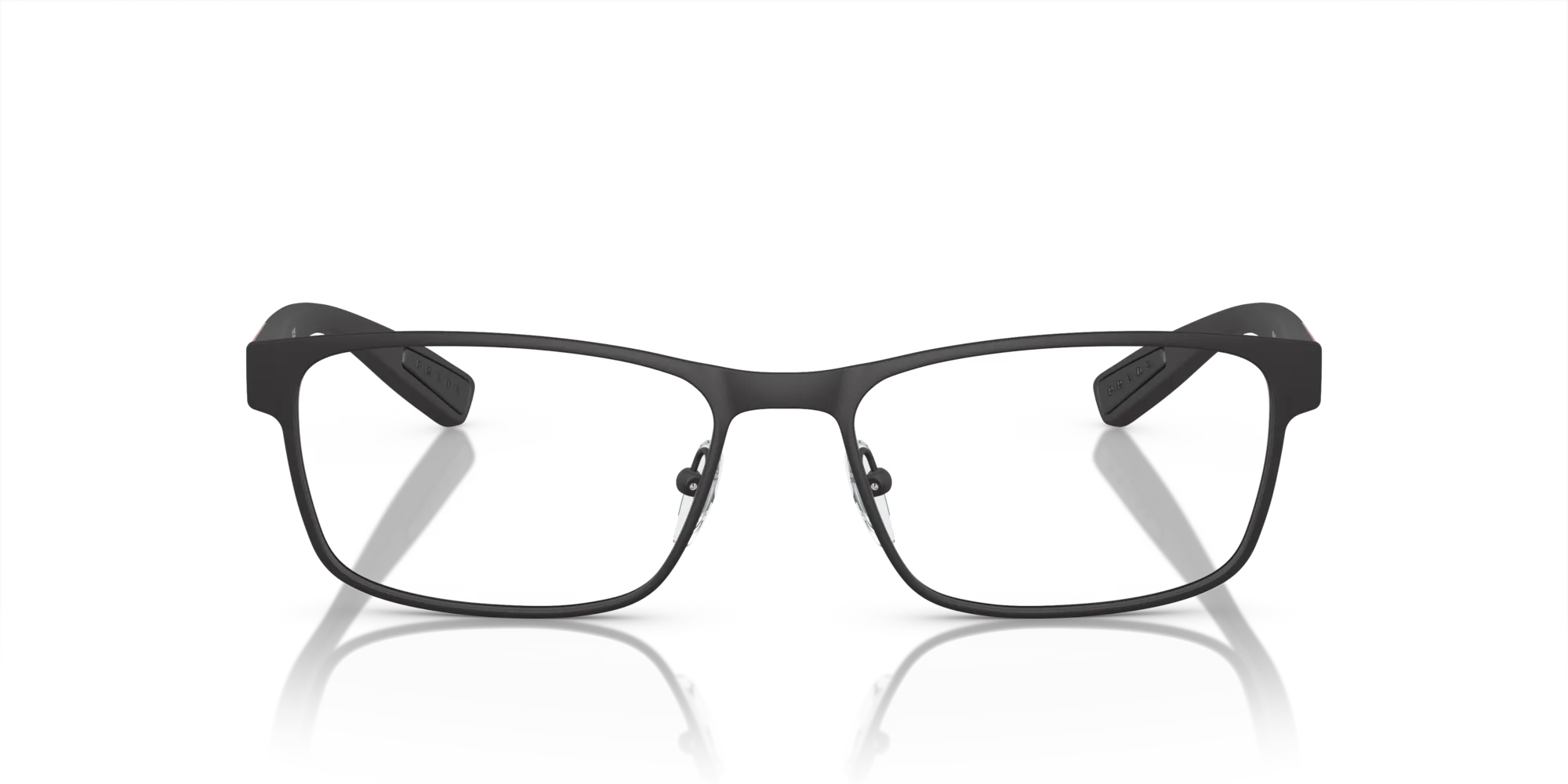 Prada Linea Rossa PS 50GV LIFESTYLE DG01O1 Montature da vista Metallo Nero Squadrata - immagine 3