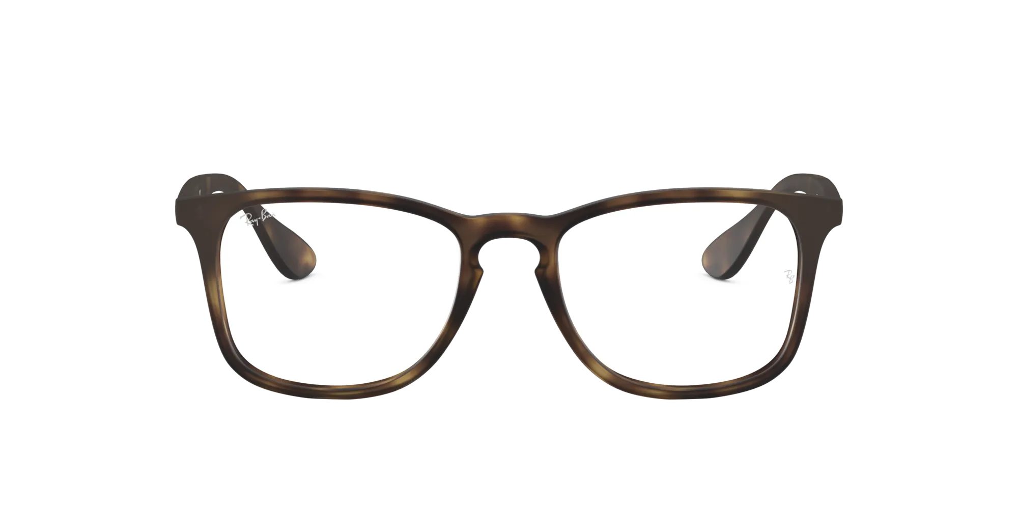 Ray - Ban RX7074 5365 Montature da vista Iniettato Tartaruga Trasparente Squadrata Normale - immagine 2