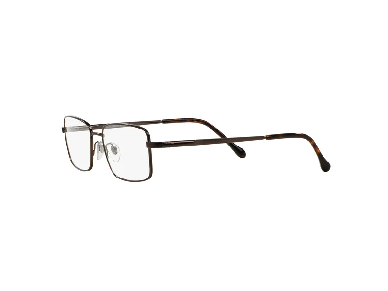 Sferoflex Uomo SF2271 441 Montature da vista Metallo Marrone Squadrata - immagine 3
