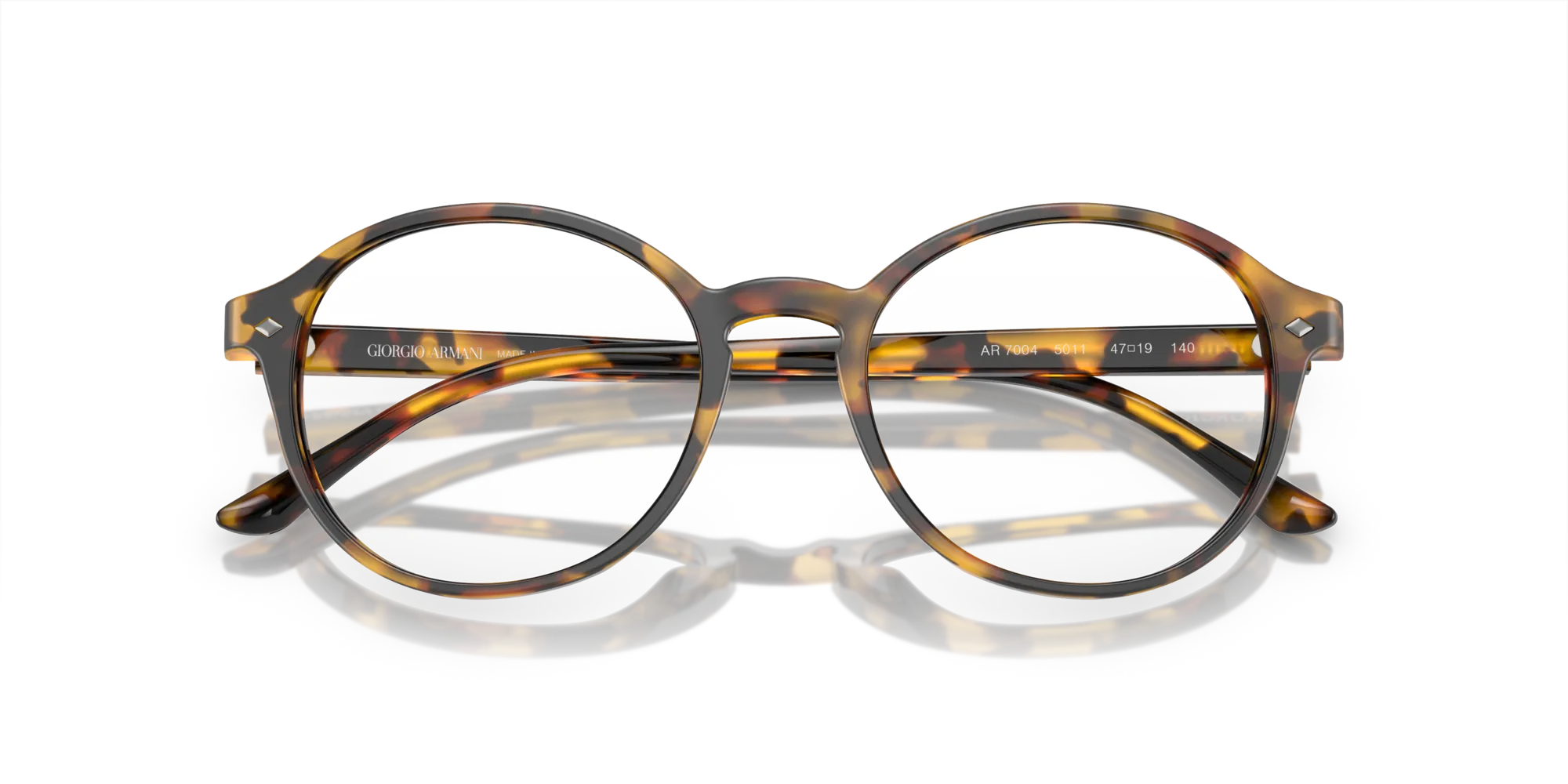 Giorgio Armani AR7004 5011 Montature da vista Acetato Tartaruga Pantos Normale - immagine 2