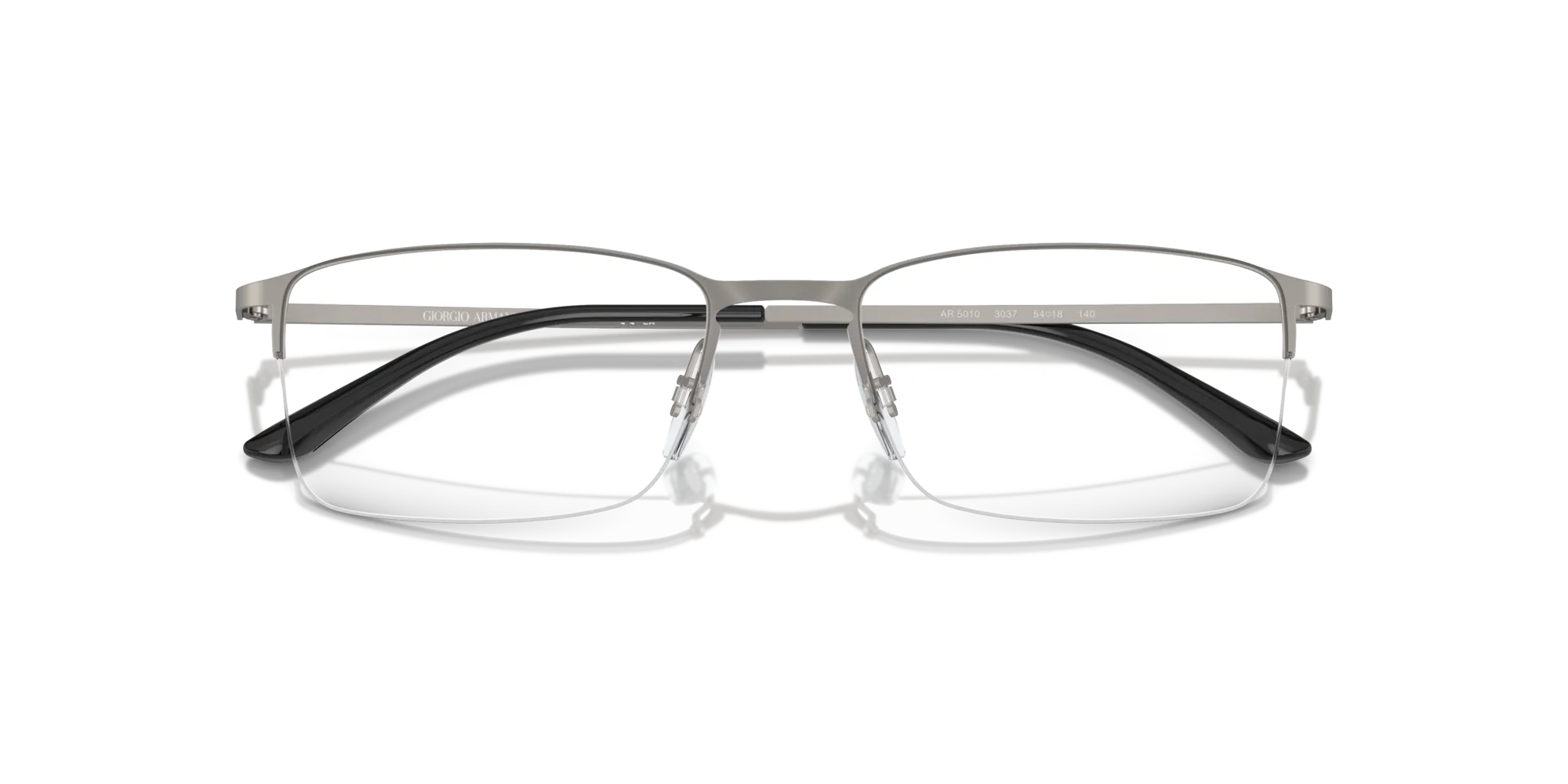 Giorgio Armani AR5010 3037 Montature da vista Acciaio Oro Squadrata Normale - immagine 2