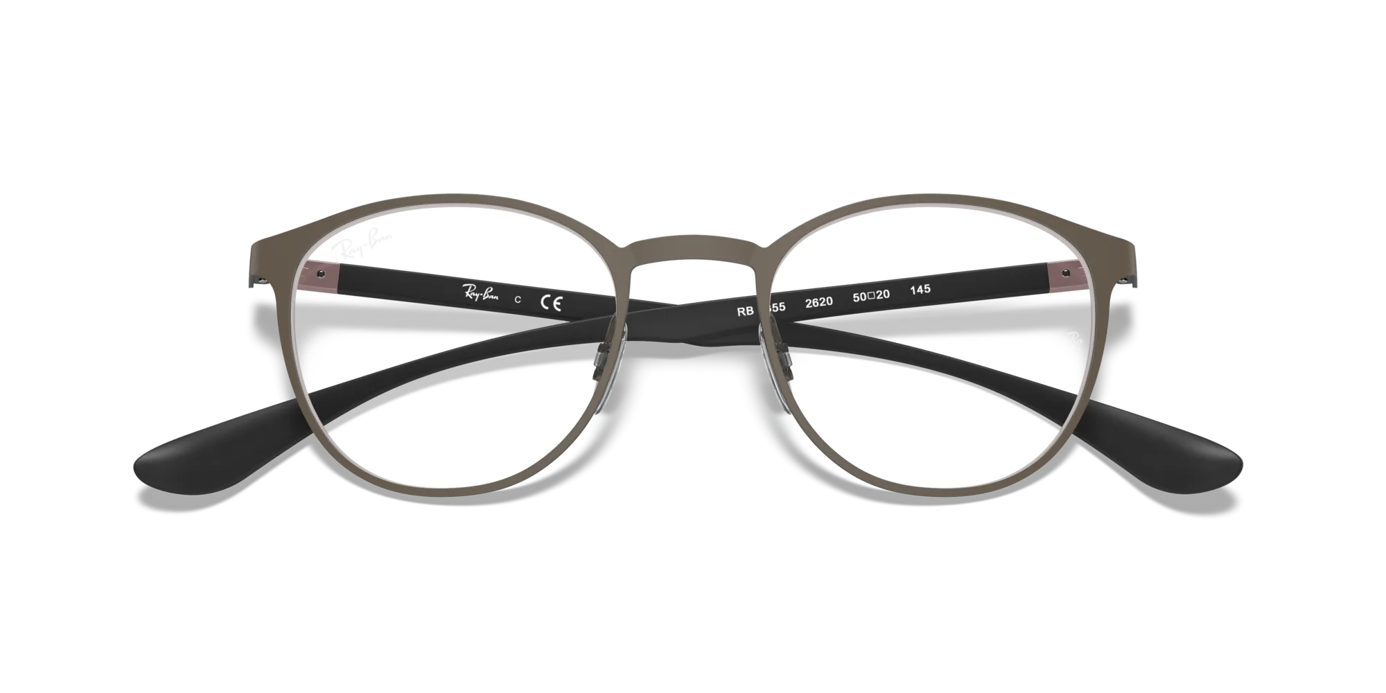 Ray - Ban RX6355 2620 Montature da vista Metallo Canna di fucile Pantos - immagine 2