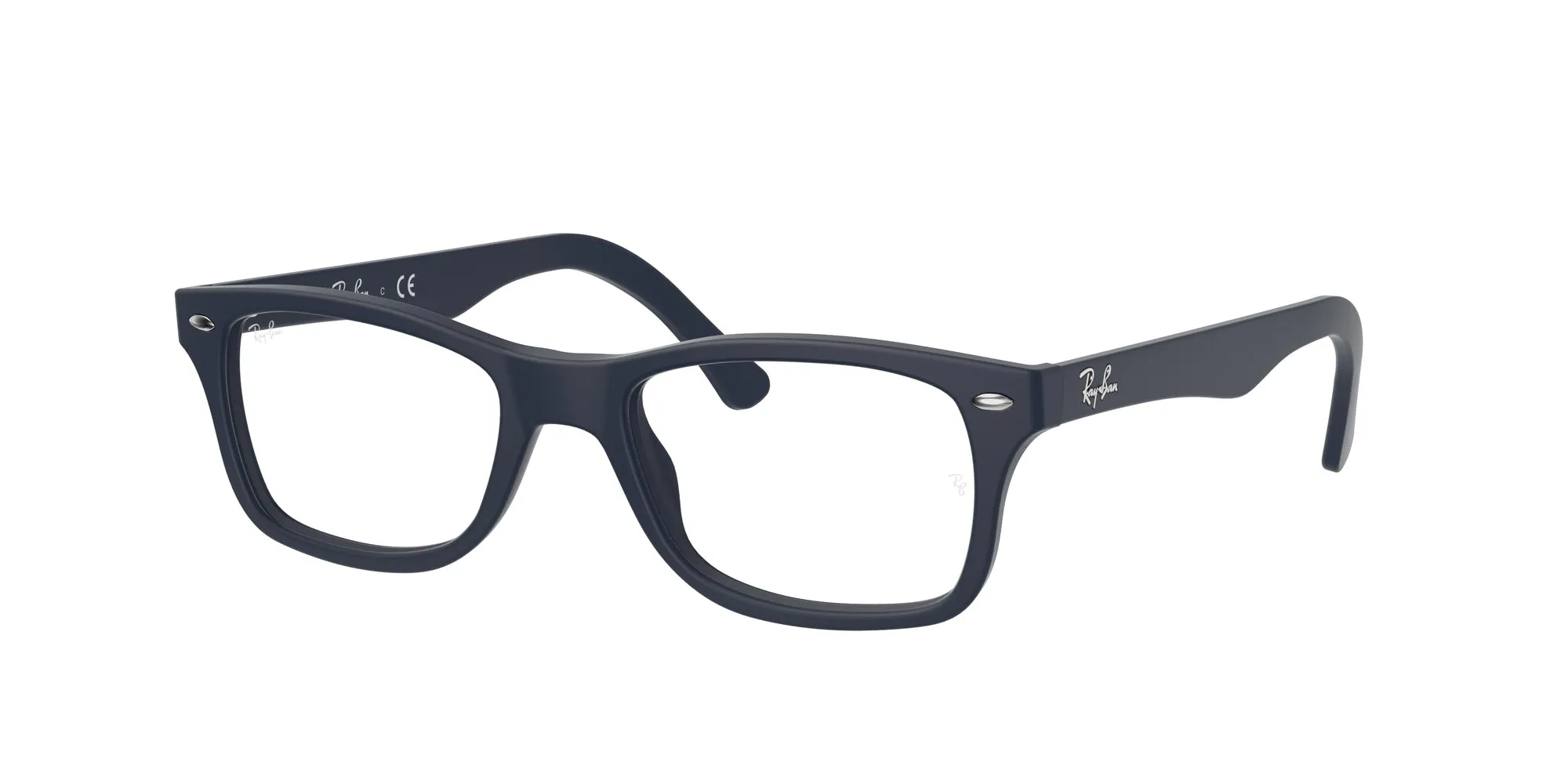 Ray - Ban RX5228 5583 Montature da vista Acetato Blu Trasparente Squadrata Normale - immagine 1