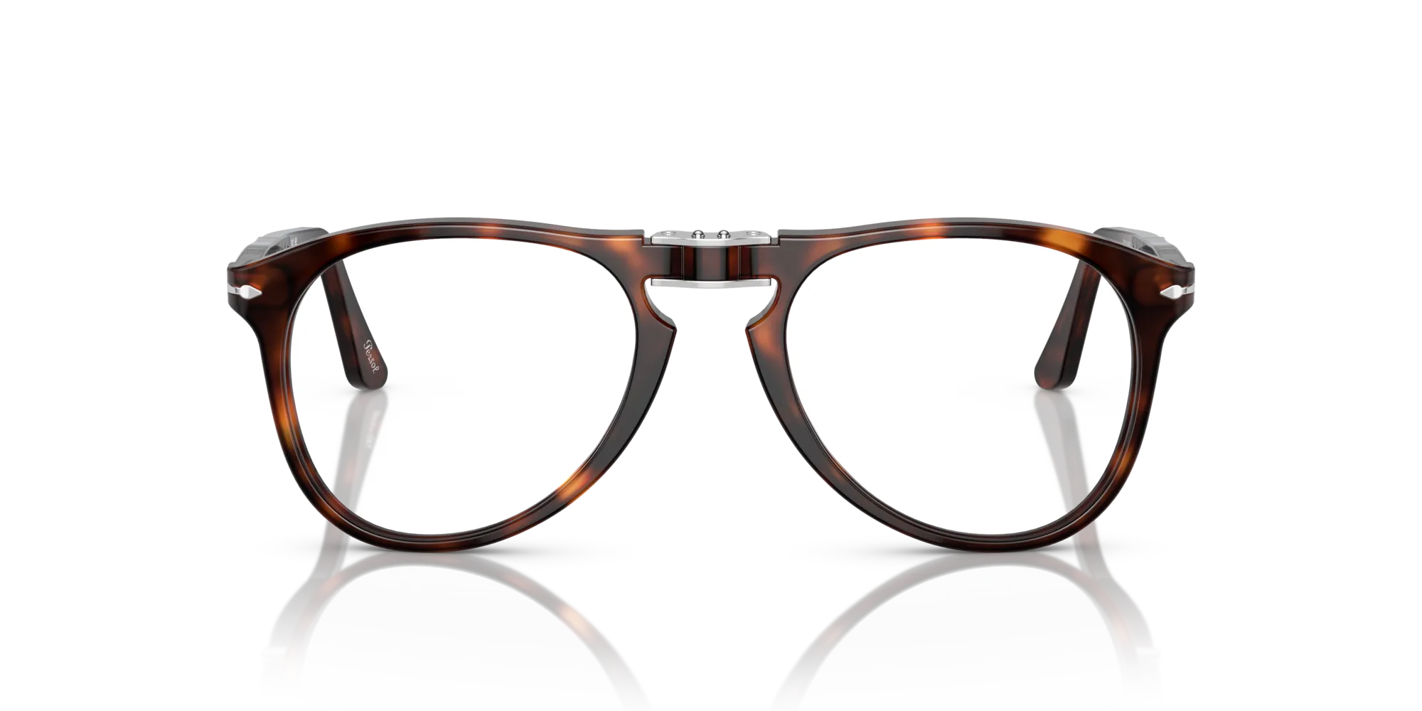 Persol PO9714VM 24 Montature da vista Acetato Tartaruga Trasparente Pilot Normale - immagine 3